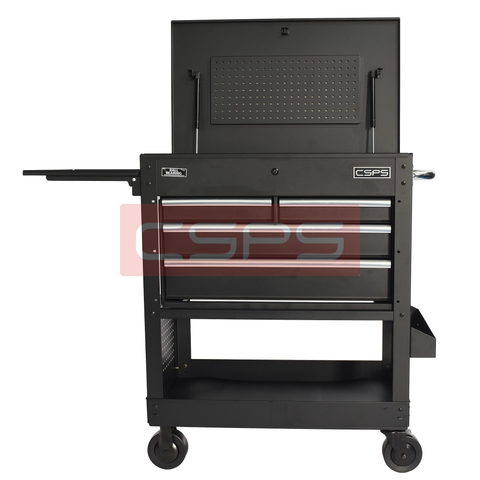 Tủ di động CSPS 84cm - 04 hộc kéo tay cầm trắng