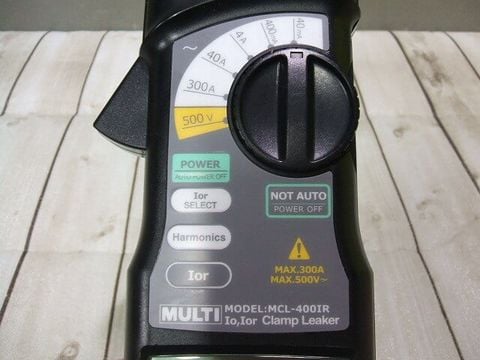 Ampe kìm đo dòng rò Io/Ior MULTI MCL-400IR+
