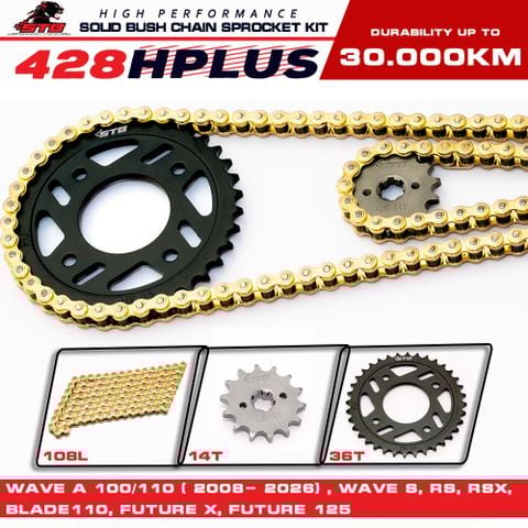 Bộ nhông sên dĩa STB cho Xe Future 428Hplus