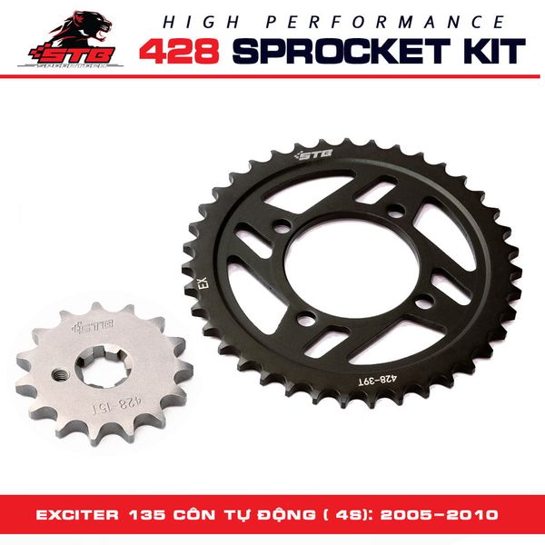 Bộ Nhông dĩa STB 9ly không kèm sên dành cho các dòng xe máy phổ biến