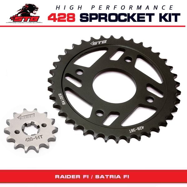 Bộ Nhông dĩa STB 9ly không kèm sên dành cho các dòng xe máy phổ biến