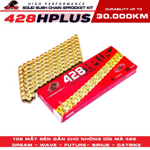 [KHÔNG KÈM NHÔNG DĨA] Sên 428H Plus STB Cao Cấp Chính Hãng Phụ Tùng Công Nghệ Solid Bush Độ Bền Tuyệt Vời Chống Mài Mòn Khả Năng Chịu Tải Tốt