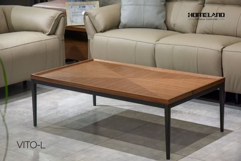 BÀN TRÀ MẶT GỖ VITO - L (CHỮ NHẬT)