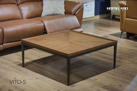 BÀN TRÀ MẶT GỖ VITO - S (VUÔNG)