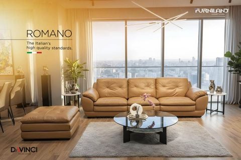 Sofa Phòng Khách Nhập Khẩu ROMANO