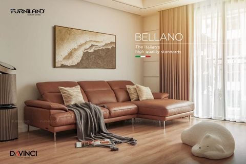 Sofa Phòng Khách Cao Cấp Bellano Góc