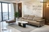 Sofa phòng khách Bellano băng - Sofa da thật nhập khẩu