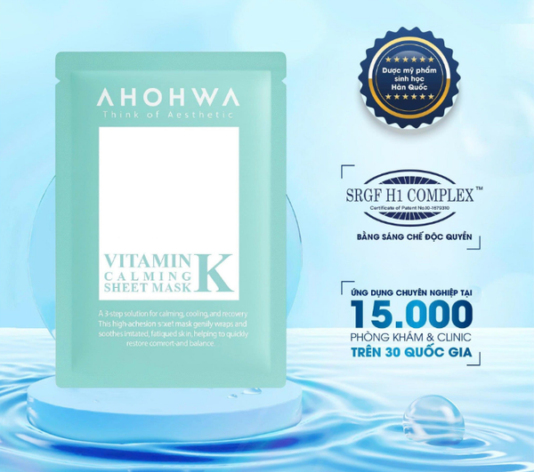 Ahowa mặt nạ cấp ẩm phục hồi Vitamin K
