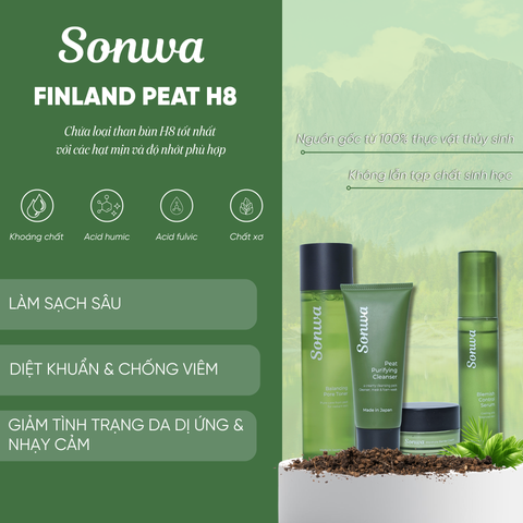 Bộ sản phẩm thu nhỏ lỗ chân lông Sonwa Pore & Blemish Care SET (SW)