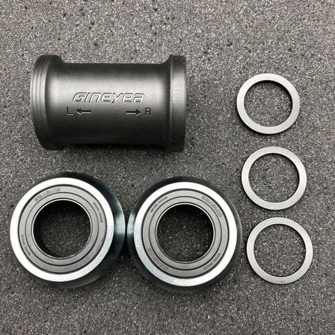 BB ép Gineyea BB30R cho trục 24 đường kính 46-46mm 2 đầu lồi
