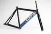 Khung Fixed Gear COLOSSI Lowpro có càng carbon F1