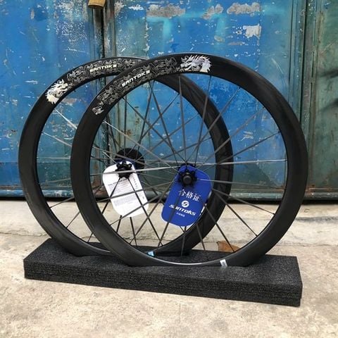 Vành carbon SANTOKS nan carbon phanh đĩa thả mã 185