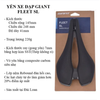 Yên xe đạp GIANT Fleet SL vỏ carbon gọng thép made in Taiwan