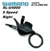 Tay đề Shimano Cues U4000 bên phải 9 speed