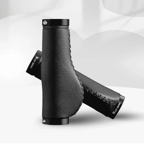 Tay nắm WESTBIKING da dẹt chỉ khâu Grip LH 21A