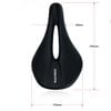 Yên xe đạp Magicbros rỗng giữa gọng thép mã 0603