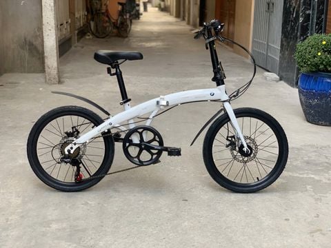 Xe đạp gấp càng đơ không giảm sóc BMW