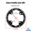 Nhông đĩa xe đạp WUZEI gắn cho đùi đĩa cỡ 104BCD 4 chấu ốc