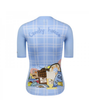 Áo đạp xe Monton ngắn tay CANDY HOUSE ( BABY BLUE)