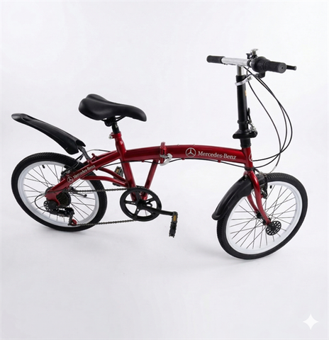 Xe đạp gấp MECERDEC càng đơ không giảm sóc