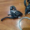 Tay bấm xả shimano 3*8 speed hàng Fake