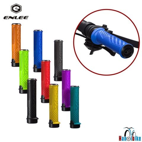 Tay nắm ghi đông xe đạp ENLEE QB2182 cho xe đạp MTB, Touring, Fixed Gear