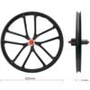 Vành nhôm Fixed Gear 12 đao bánh 20 inchs trước