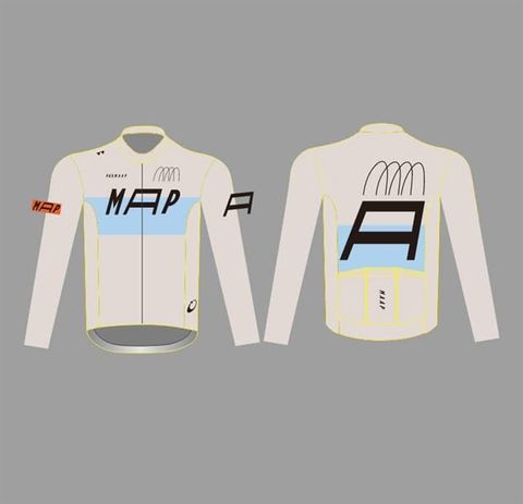 Áo dài tay đạp xe đội tuyển MAP 2026