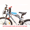 Ghế ngồi trẻ em trên xe đạp MTB trước khung