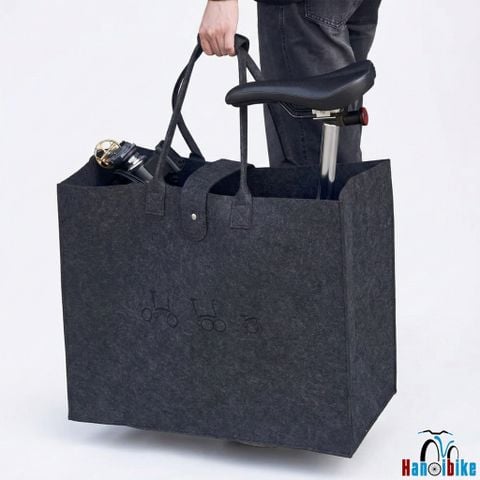 Túi đựng xe đạp gấp tiện lợi sử dụng khi đi tàu điện, dã ngoại