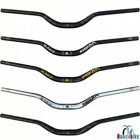 Ghi Đông Xe Đạp Cánh Én SHIKRA 780mm 31.8 Nhôm 6061 T6