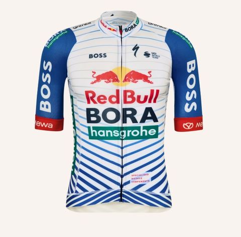 Áo ngắn tay đạp xe đội tuyển Bora redbull 2026