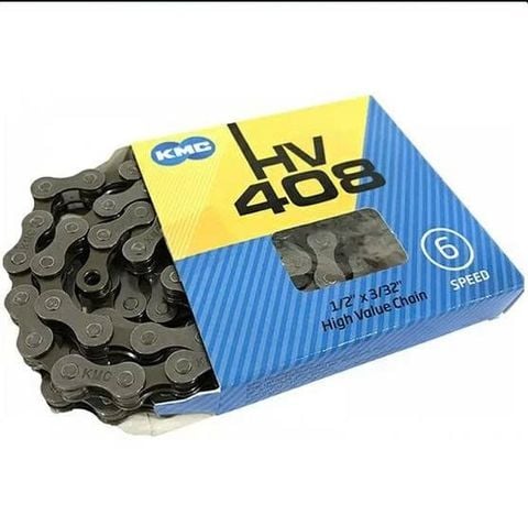 Xích KMC HV408 cho 6 tầng líp 116 links