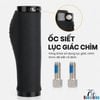 Tay nắm GRIPS da dẹt chỉ khâu có ốc chốt 2 đầu
