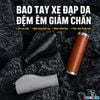 Tay nắm GRIPS da dẹt chỉ khâu có ốc chốt 2 đầu