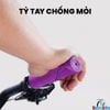 Tay nắm cao su loại dẹt có tỳ tay ENLEE KKK sử dụng cho xe đạp MTB, Touring, Fixed Gear