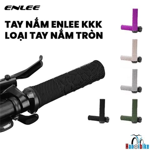 Tay nắm ghi đông xe đạp mẫu ENLEE KKK 02 Tròn