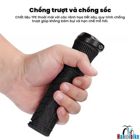 Tay nắm ghi đông xe đạp mẫu ENLEE KKK 02 Tròn