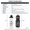 Bình Nước Gắn Xe Đạp Riquan Thể Thao Cao Cấp Dung Tích 650ml