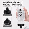 Bình Nước Gắn Xe Đạp Riquan Thể Thao Cao Cấp Dung Tích 650ml