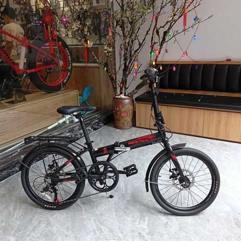 Xe đạp gấp INVETER khung nhôm bánh 20 inch