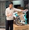 Xe đạp gấp RUHM mã C7 không có chắn bùn