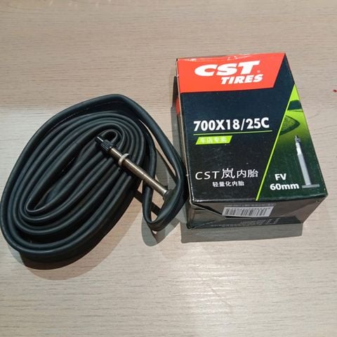 Săm CST 700x18/25C hộp đen xanh FV 60mm