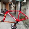 Khung road carbon Cervelo S5 phanh đĩa sử dụng BB ép 46mm 1 bằng 1 lồi 1cm