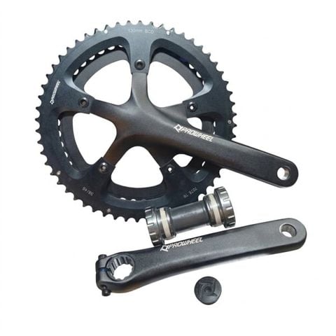 Đùi đĩa 2 tầng Prowheel BCD130 kèm BB