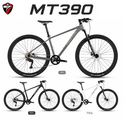 Xe Đạp MTB Địa Hình TWITTER MT390 Khung Nhôm, Phanh Dầu Tektro, Groupset CUES U4000 9 Speed