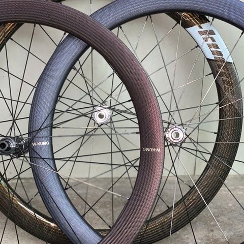 Vành road carbon W KUMG mã 1420 phanh đĩa thả