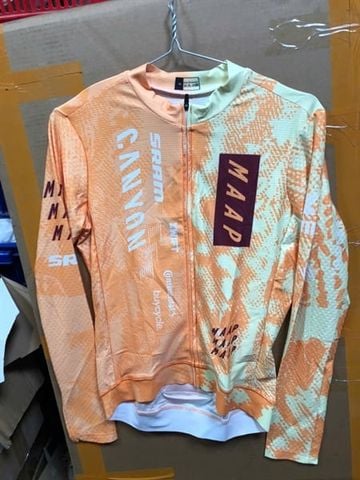 Áo dài tay đạp xe đội tuyển CANYON MAAP 2026