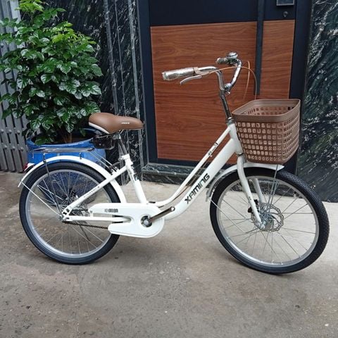 Xe đạp trẻ em, học sinh khung thấp 2 gióng Xaming bánh 22 inch