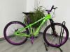 Xe MTB PINK phanh đĩa bánh 27.5 1 tầng líp